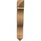 Ekena Millwork Funston Arts & Crafts Rough Sawn Bracket, Western Red Cedar, 6"W x 34"D x 40"H BKT06X34X40FST03RWR - alternate 2